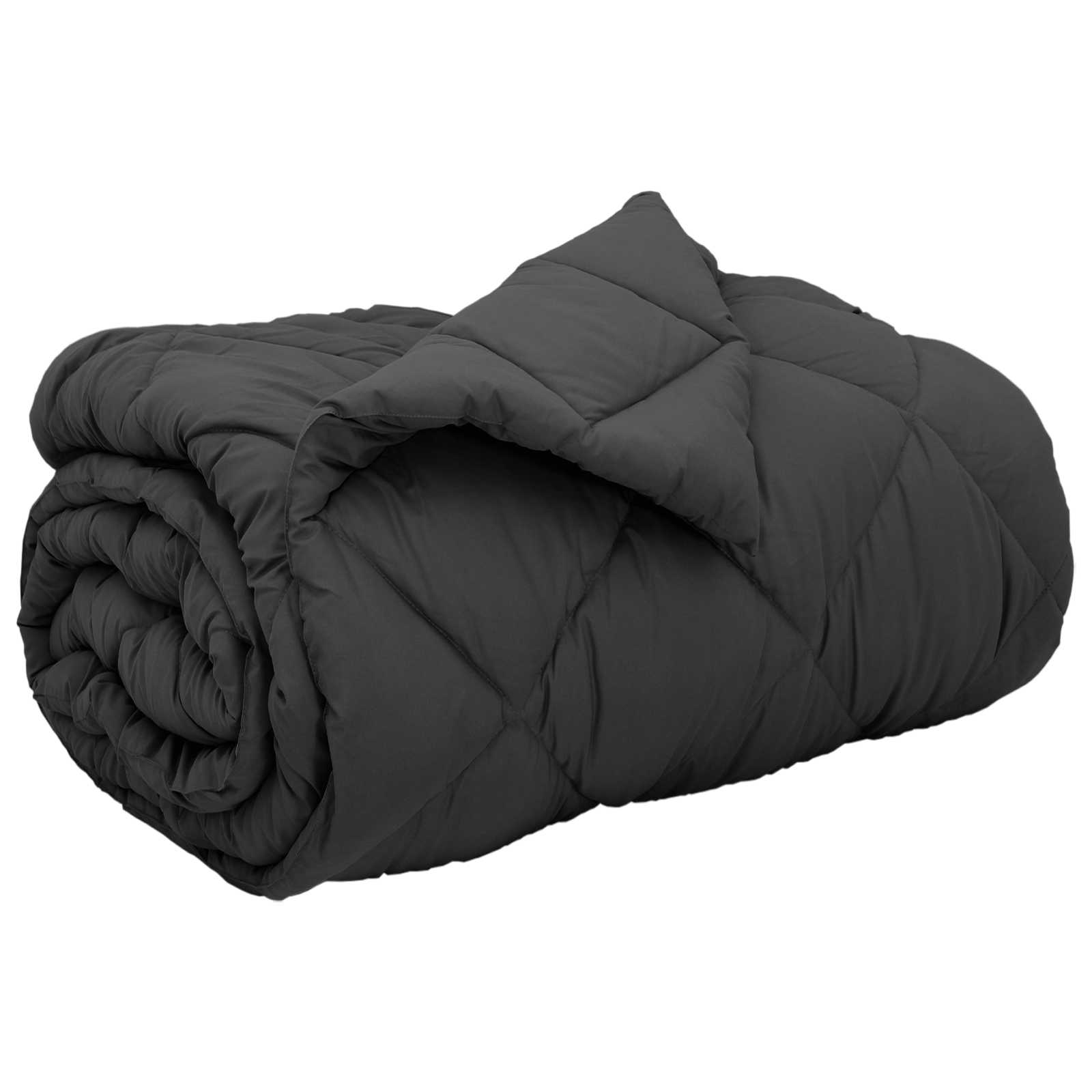 Winterbettdecke Microfiber Anthrazit