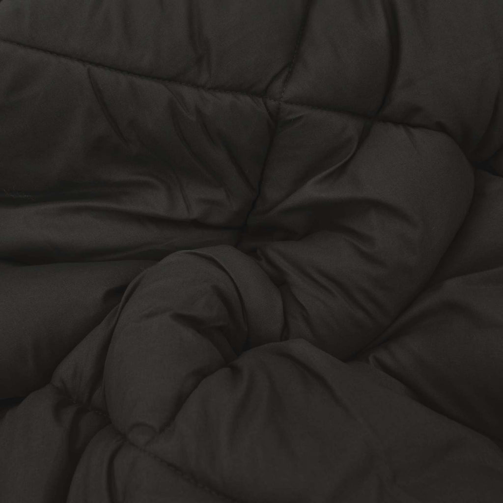 Winterbettdecke Microfiber Schwarz Und Taupe