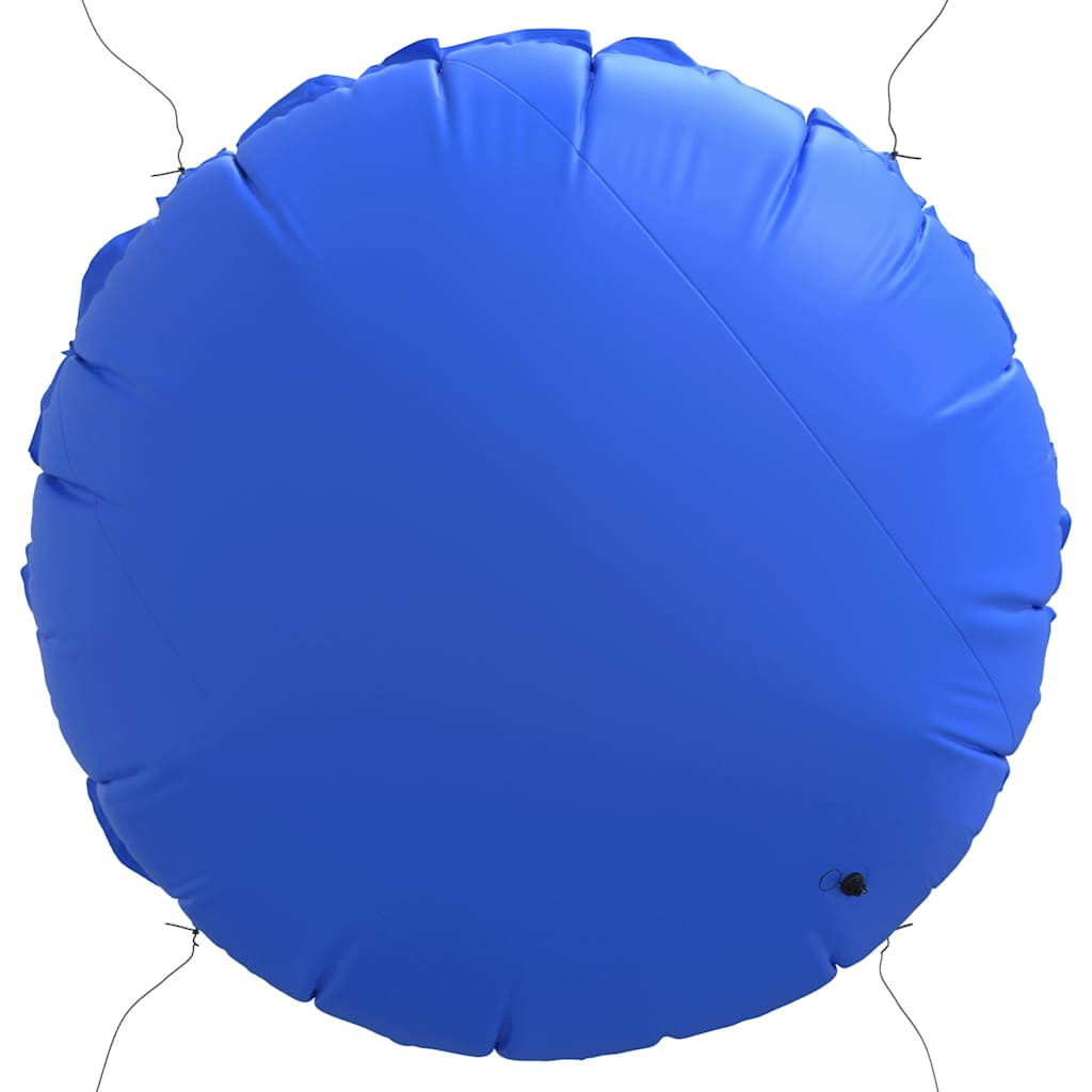 Winter Pool Kissen Blau Ø 220 X 140 Cm Pvc