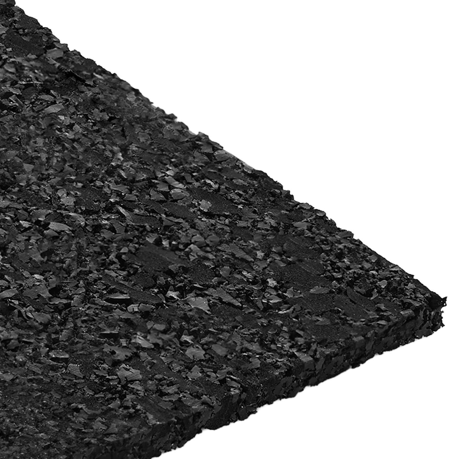 Gummigranulat-Patiopad Schwarz 6 X 9 X 0,3 Cm Gummi