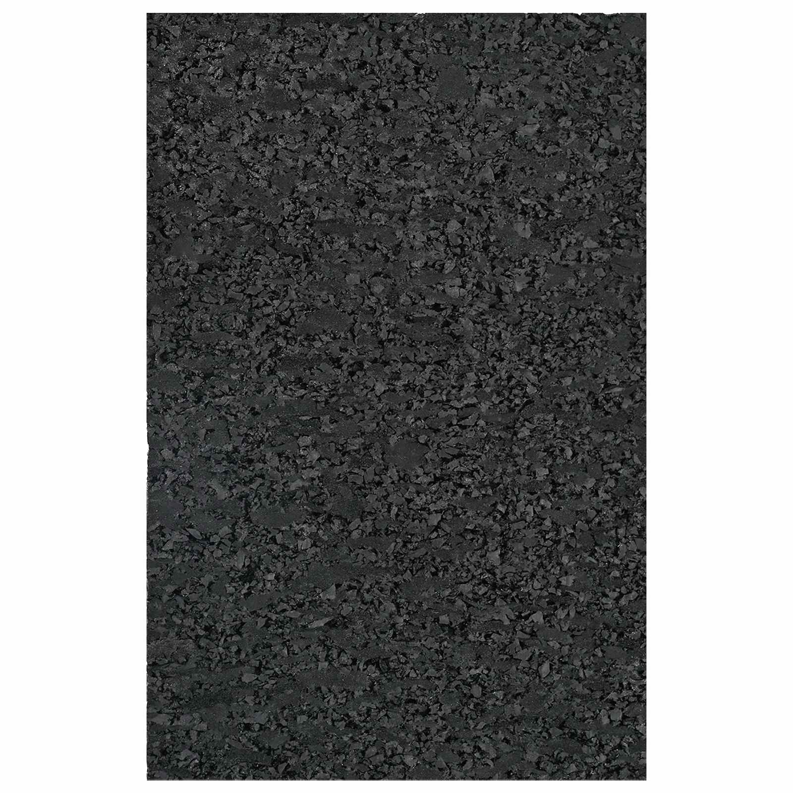 Gummigranulat-Patiopad Schwarz 6 X 9 X 0,3 Cm Gummi