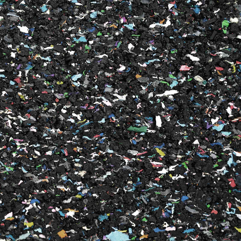 Gummi-Granulat-Rolle Schwarz 200 X 5 X 0,3 Cm Gummi
