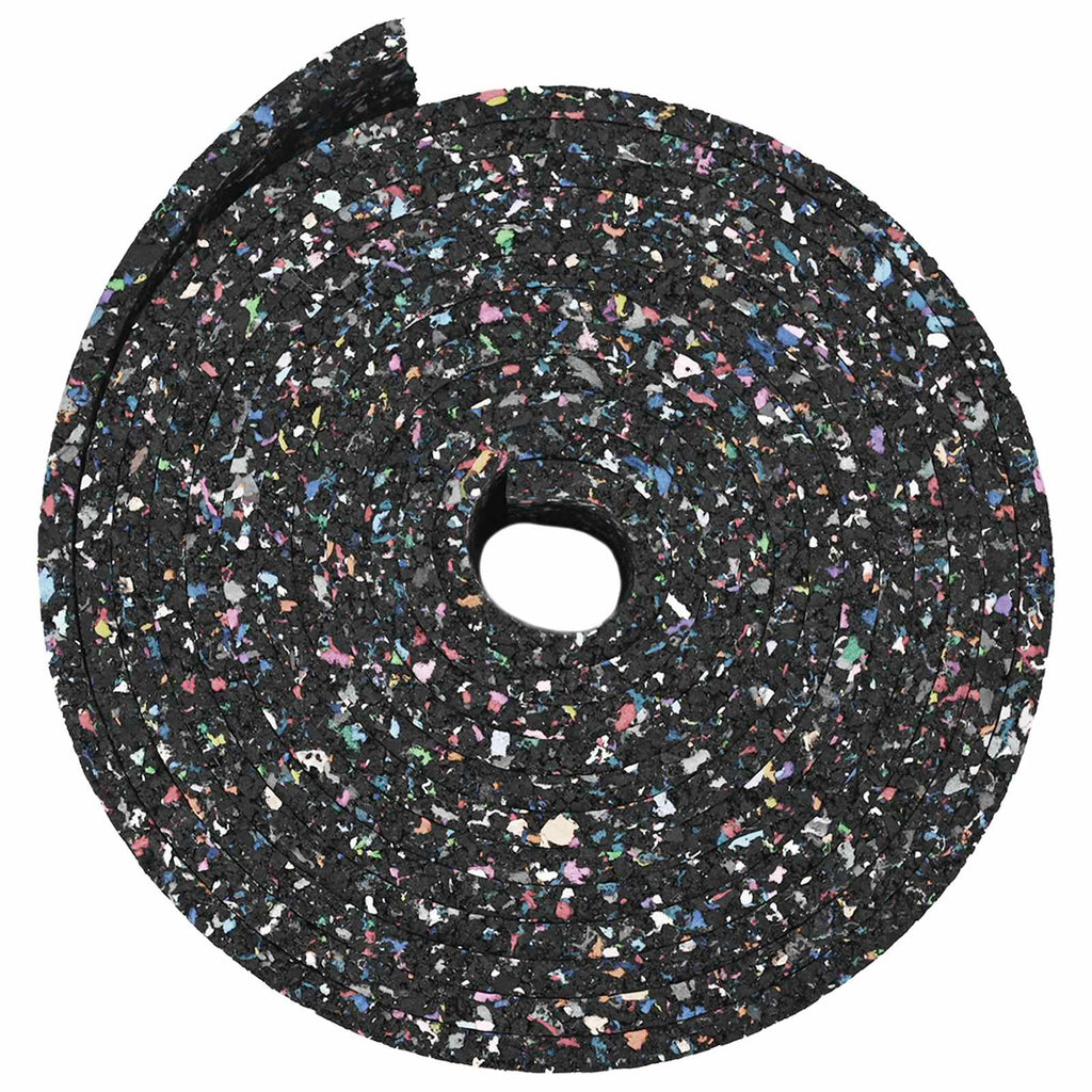 Gummi-Granulat-Rolle Schwarz 200 X 5 X 0,3 Cm Gummi