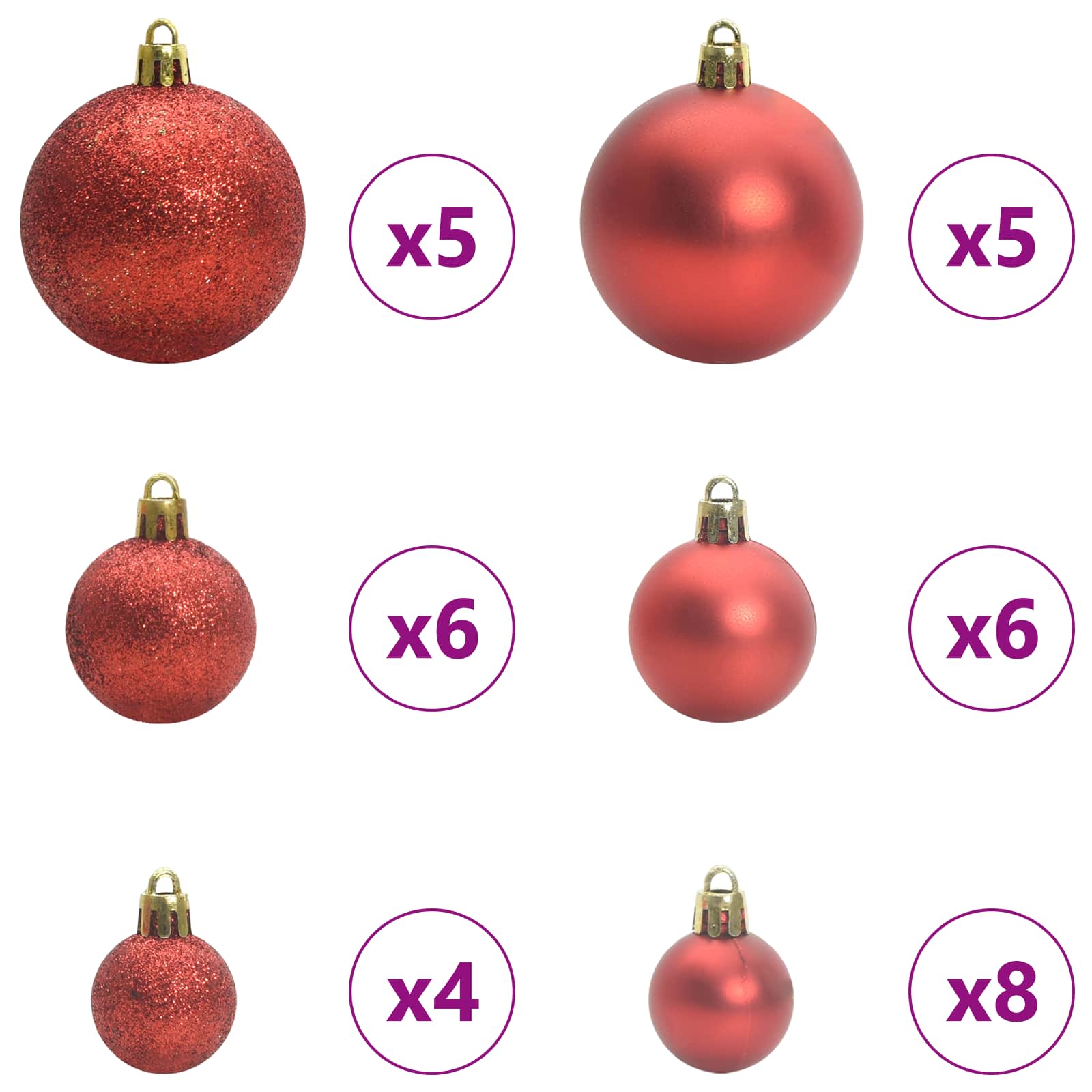 Künstlicher Klappbarer Weihnachtsbaum Weiß Pvc Und Stahl